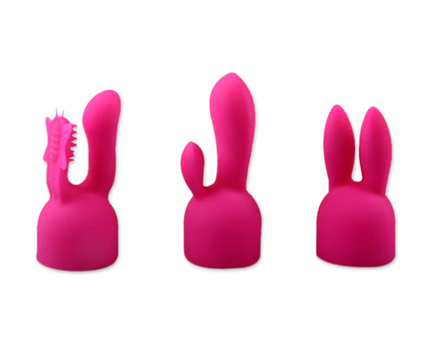 Adult Sex Toy Women AV Wands Silicone Headgear for Breast