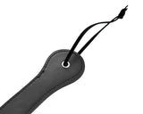 Adult Sex Toy SM Leather Spanking Paddle Whip - Black