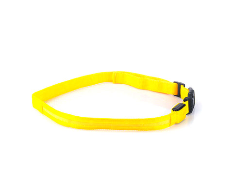 LED Running Waist Belt - Yellow