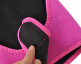 Adjustable Sports Thick Sponge Leg Knee Pads Braces Protector-L+Pink