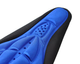 Bike Bicycle Resilience Breathable Comfort Saddle Seat Cover-Blue