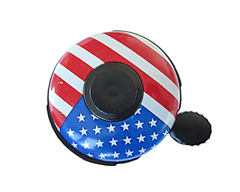 America National Flag Print Alloy Bike Bell