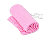 Breathable Chill Absorbent Evaporative Cooling Ice Towel - Pink