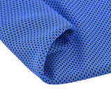 Breathable Chill Absorbent Evaporative Cooling Ice Towel - Dark Blue