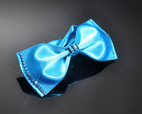 Swarovski Crystal Rhinestones Wedding Bow Tie for Men - Light Blue