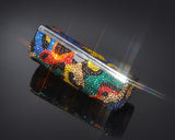 Classical Swarovski Crystal Lipstick Case With Mirror