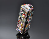 Wonderful Swarovski Crystal Lipstick Case With Mirror