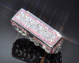 Princess Swarovski Crystal Lipstick Case With Mirror