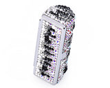 Medley Swarovski Crystal Lipstick Case With Mirror - Black