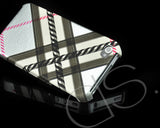Tartan Series iPhone 4 and 4S Case - Gray