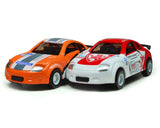 Racing Series Alloy Toy Model Car Set of 2