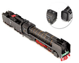 Alloy Steam Train Toy 1:87 Model with Music Light