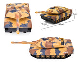 Alloy Camouflage Tank Toy Model with Sound and Light