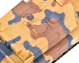 Alloy Camouflage Tank Toy Model with Sound and Light