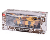 Alloy Camouflage Tank Toy Model with Sound and Light