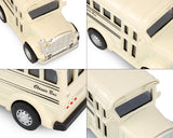 Blue Bird Vision School Bus Toy Model with Music Light