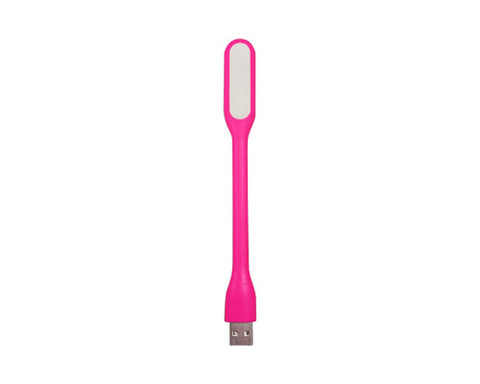 Portable Mini USB LED Light for Laptop Computer Night Reading -Magenta