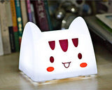 Cartoon USB Charging LED Nursery Night Light for Children - Cat