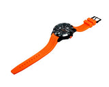 CURREN Metallic Case Silicone Wrist Band Boys Watch