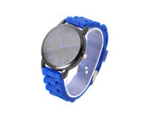 2Pcs Geneva Jelly Silicone Unisex Lover Wrist Watches