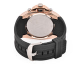 V6 Fashion Luxury Rubber Strap Quartz Sports Men Wrist Watch