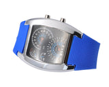 Digital LED Speedometer Men Women Unisex Sport Wrist Watch