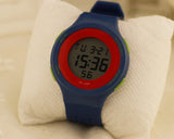 SHHORS Sports Water Resistant Jelly Girls Digital Watch