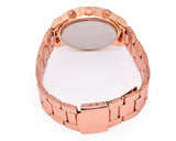 Geneva Women Classic Round CZ Quartz Alloy Band Watch