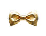 Men Adjustable Wedding Leather Bow Tie