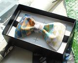 Men Pre-tied Wedding Silk Bow Tie