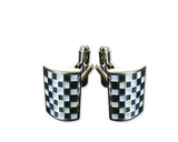 Wedding Groom Square Shirt Cufflinks for Men - Twinkle Lattice