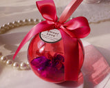 Romantic Ball Wedding Favor Boxes - Red