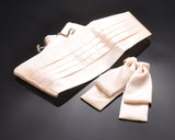 Formal Butterfly Bow Tie Knot and Cummerbund Set